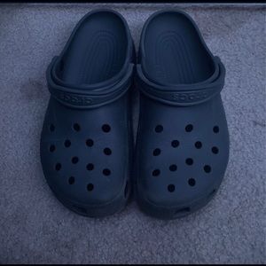 Gray Crocs